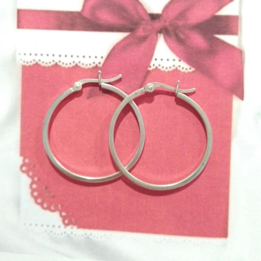 925 Sterling Silver Round Hoop Huggie Earrings Signed Women Jewelry Lot Gift